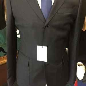 Gant 3 Button Black Sports Coat 38R